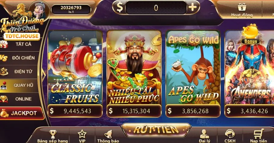Các phương thức nạp tiền 18win